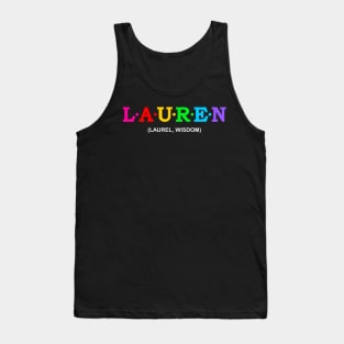 Lauren - Laurel, Wisdom. Tank Top